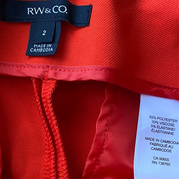 Classic Trousers - Size 2 RW&Co - Picture 4 of 5
